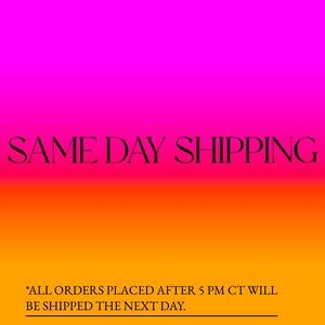 Same Day Shipping/ Next Day